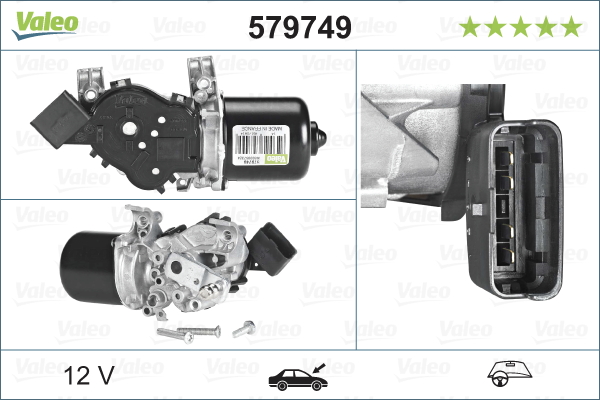 Wiper Motor - 579749 VALEO